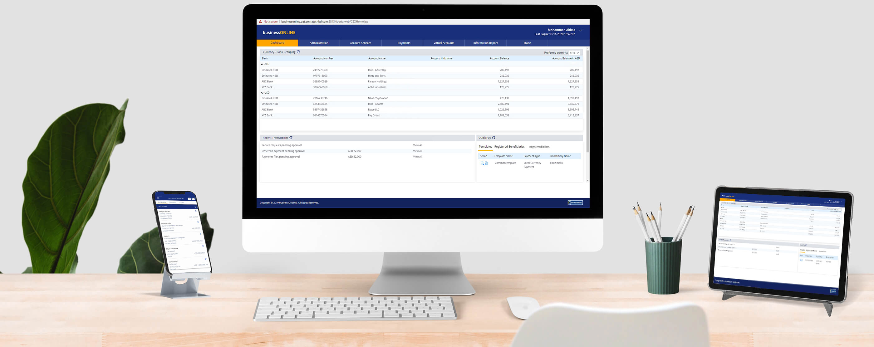 BannerWithHighLights  Business Online